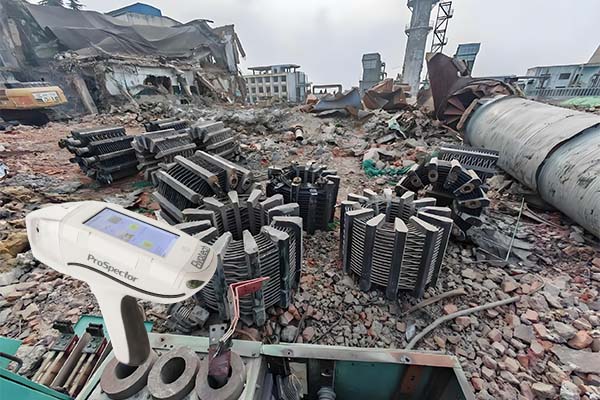 手持式光譜儀的廢舊金屬回收